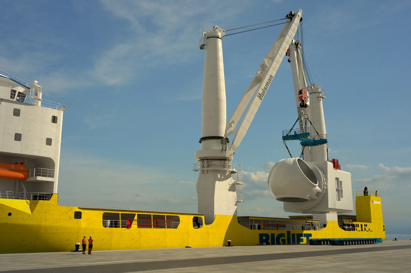 Huisman signs contract with Dalian Shipbuilding Offshore 