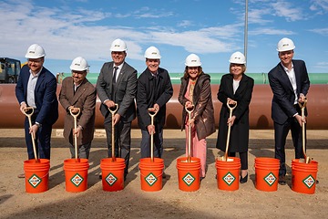 Canadian Utilities breaks ground on the Yellowhead Pipeline